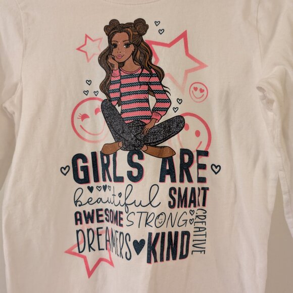 Place Girls Long Sleeve Shirt (Sz L 10-12) - Picture 3 of 4